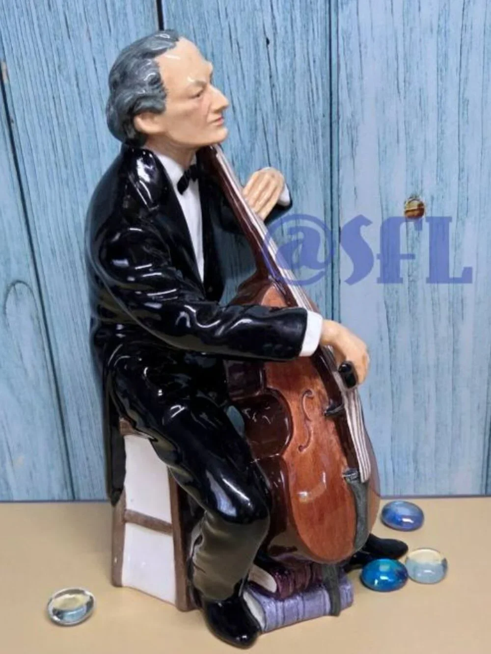 🎶Rare Royal Doulton Cellist Figurine In Excellent Condition🎶 Made In England
